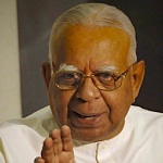 Sampanthan, leader of the political proxy of the Tamil Tigers, the Tamil National Alliance, addresses reporters during a media conference  in Colombo