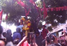 காமராஜர் சிலைக்கு செந்தமிழன் சீமான் மாலை அணிவித்தல் கொளத்தூர் 2-10-2015