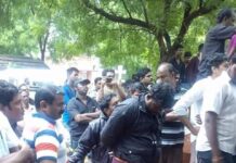 ஆவடி சட்டமன்றத் தொகுதி வேட்பாளர் நல்லதம்பி அவர்களின் தாயார் இறுதிஊர்வலத்தில் செந்தமிழன் சீமான் பங்கேற்றார்