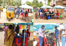 டெங்கு விழிப்புணர்வுக்காக நிலவேம்பு மூலிகைச்சாறு வழங்கல் மற்றும் உறுப்பினர் சேர்க்கை முகாம் – கன்னியாகுமரி