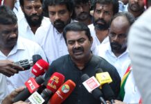 நாகை மற்றும் மயிலாடுதுறை மாவட்ட மீனவர்களின் மீன்பிடிப்பு முறையில் உள்ள மோதலைத் தவிர்க்க நடவடிக்கை! – சீமான் கோரிக்கை