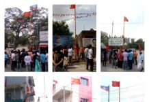 அம்பத்தூர் சட்டமன்ற தொகுதியில் ஒரேநாளில் 6 பகுதிகளில் கொடியேற்றம்