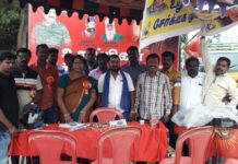 உறுப்பினர் சேர்க்கை. முகாம்.மாதவரம் தொகுதி