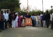 வீரத்தமிழ்மகன் முத்துக்குமார் நினைவு கொடி கம்பம்