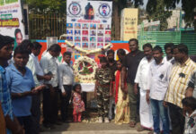 இராணுவ வீரர்களுக்கு வீரவணக்க நிகழ்வு