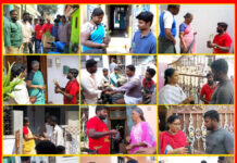 துளசி செடி வழங்குதல்-சுற்றுசூழல் பாசறை