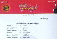 தலைமை அறிவிப்பு: கலசப்பாக்கம் தொகுதிப் பொறுப்பாளர்கள் பட்டியல்