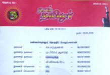 தலைமை அறிவிப்பு: மண்ணச்சநல்லூர் தொகுதிப் பொறுப்பாளர்கள் பட்டியல்