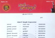 தலைமை அறிவிப்பு: வந்தவாசி தொகுதிப் பொறுப்பாளர்கள் பட்டியல்