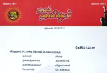 தலைமை அறிவிப்பு: விருதுநகர் தொகுதிப் பொறுப்பாளர்கள் பட்டியல்