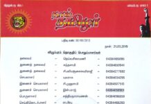 தலைமை அறிவிப்பு: விழுப்புரம் தொகுதிப் பொறுப்பாளர்கள் பட்டியல்
