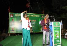 சிதம்பரம், பெரம்பலூர் நாடாளுமன்ற வேட்பாளர்களை ஆதரித்து சீமான் தேர்தல் பரப்புரை