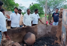 வீடுகள் தீயில் சேதம்-நாம் தமிழர் உதவி கரம்-சோளிங்கர்