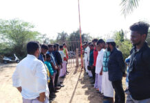 கொடியேற்றும் நிகழ்வு-அறந்தாங்கி தொகுதி