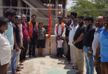 கொடியேற்றும் நிகழ்வு-அரக்கோணம் தொகுதி