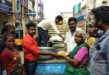 கோவில் திருவிழா- பொதுமக்களுக்கு உணவு வழங்குதல்-சேலம்