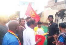 கூரை வீடு எரிந்து சேதம்/நாம் தமிழர் கட்சி உதவி