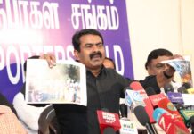 சிங்களப் பேரினவாத அரசாங்கத்தால் திட்டமிட்டுக் காணாமல் ஆக்கப்பட்ட தமிழர்களுக்கு நீதி வேண்டி தொடர்ப்போராட்டம் வெற்றிபெறட்டும்! – சீமான் வாழ்த்து