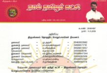 தலைமை அறிவிப்பு: திருமங்கலம் தொகுதிப் பொறுப்பாளர்கள் நியமனம் – 2019