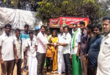 நிலவேம்பு கசாயம் வழங்குதல் மற்றும் கொடி ஏற்றும் நிகழ்வு