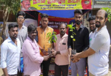 நிலவேம்பு குடிநீர்-கொடி ஏற்றும் நிகழ்வு- மரக்கன்று நடும் விழா