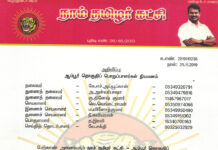 தலைமை அறிவிப்பு: ஆம்பூர் தொகுதிப் பொறுப்பாளர்கள் நியமனம்