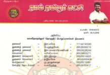 தலைமை அறிவிப்பு: வாசுதேவநல்லூர் தொகுதிப் பொறுப்பாளர்கள் நியமனம்