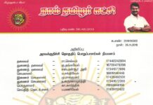 தலைமை அறிவிப்பு: அரவக்குறிச்சி தொகுதிப் பொறுப்பாளர்கள் நியமனம்