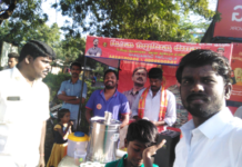 நிலவேம்பு குடிநீர் வழங்குதல்,:செங்கல்பட்டு தொகுதி