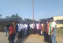 கொடியேற்றும் விழா-மதுராந்தகம் சட்டமன்ற தொகுதி