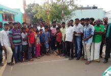 கொடியேற்றும் நிகழ்வு-தென்காசி தொகுதி