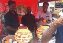 நீர் மோர் வழங்கும் விழா-கோயில் திருவிழா-அரூர்