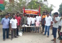 நீர்,மோர் பந்தல் அமைத்து மக்களுக்கு வழங்குதல் -பல்லாவரம் தொகுதி