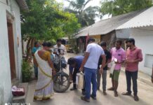 கபசுர குடிநீர் வழங்குதல்-நெல்லிகுப்பம்