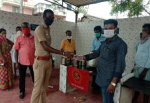 கொரோனா நோய் தடுப்பு நடவடிக்கையாக கபசுரக்குடிநீர் வழங்கும் நிகழ்வு/ அறந்தாங்கி தொகுதி