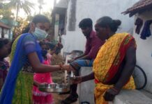 கிராமங்களுக்கு கபசுர குடிநீர் வழங்குதல்-காட்டுமன்னார்கோயில்