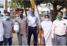 கபசுரக் குடிநீர் வழங்குதல்-கவுண்டன்பாளையம் தொகுதி