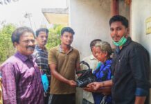 மாற்றுத்திறனாளி குடும்பங்களுக்கு நிவாரண உதவி – கும்மிடிப்பூண்டி தொகுதி