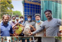 ஊரடங்கு உத்தரவால் உணவின்றி தவிக்கும் கிராமிய இசைகலைஞர்களுக்கு நிவாரண பொருட்கள் வழங்குதல்- ஓசூர் தொகுதி