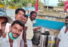 கொரோனா நோய் தடுப்பு நடவடிக்கையாக கபசுர குடிநீர் வழங்குதல் – ஓட்டப்பிடாரம் தொகுதி