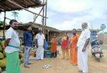 கொடியேற்றும் நிகழ்வு – சங்கரன் கோவில் தொகுதி