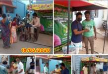 கொரோனா நோய் தடுப்பு நடவடிக்கையாக கபசுர குடிநீர் வழங்குதல் – வேலூர் தொகுதி