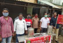 கொரோனா நோய் தடுப்பு நடவடிக்கையாக கபசுர குடிநீர் வழங்குதல் – பண்ருட்டி தொகுதி