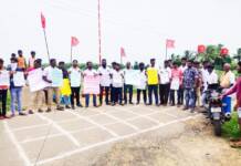 புதிய கல்வி கொள்கை எதிர்த்து பதாகை ஏந்தி கண்டன ஆர்ப்பாட்டம்- செய்யூர் தொகுதி