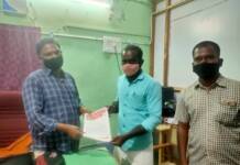 மதுக்கடை மூட கோரி வட்டாசியரிடம் மனு- சங்கரன் கோவில் தொகுதி