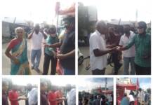 ஈரோடு கிழக்கு தொகுதி- கபசுர குடிநீர் வழங்கும் நிகழ்வு.