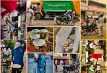 கபசுரக் குடிநீர் வழங்கி விழிப்புணர்வு பிரச்சாரம் – ஈரோடு கிழக்கு