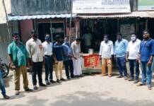 பொதுமக்களுக்கு கபசுரக் குடிநீர் வழங்குதல்- காட்டுமன்னார்கோயில் தொகுதி