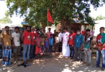 குளித்தலை தொகுதி -கொடியேற்றும் விழா