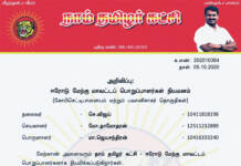 தலைமை அறிவிப்பு: ஈரோடு மேற்கு மாவட்டப் பொறுப்பாளர்கள் நியமனம்